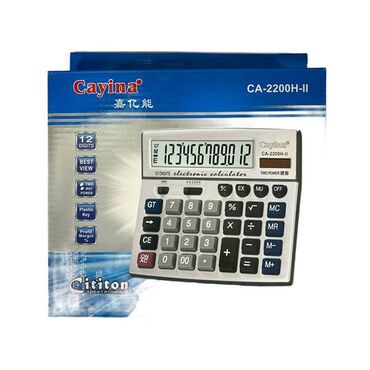 Ev üçün dekor: Kalkulyator Cayina CA-2200 H-II 🔸 Universal 🔸 Keyfiyyət: Yüksək 🔸