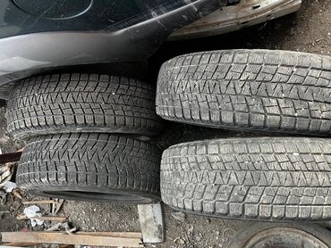 Шины: Шины 215 / 65 / R 16, Зима, Б/у, Комплект, Легковые, Япония, Bridgestone