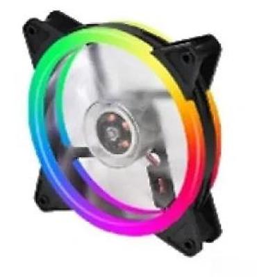 Rashladni sistemi: ARGB LED ventilator za PC kućište – 120 mm - Prečnik: 120 mm — 16