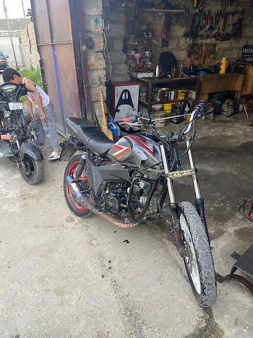 borbet diski: Moped/motosiklet layihəsi – kross/supermoto üslubunda yarımkarkaslı — 1