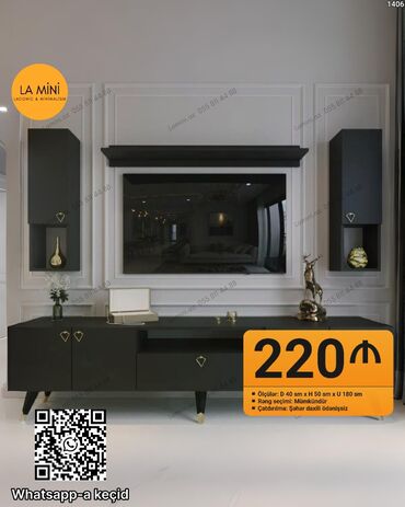 подставки для телевизора: Düz TV altlığı, Polkalı