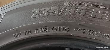 Шины: Шины 235 / 55 / R 19, Лето, Б/у, Комплект, Корея, Kumho — 6