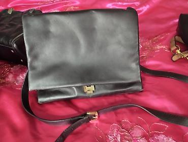 Çanta və çexollar: Qadın çantaları dəsti - Böyük çiyin çantası: qara rəngdə, yumşaq dəri — 6