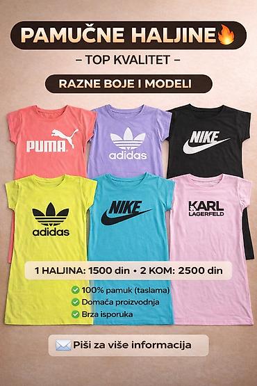 bole majice: Djordje 👗 HIT PAMUČNE HALJINE (S-XXL) 👗 Stigle najtraženije letnje — 1