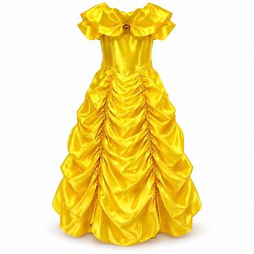 KMT Halloween dečja kostim-haljina princeze – žuta HW-029 Svečana