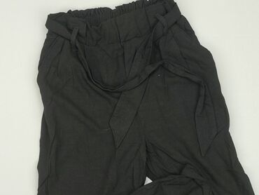 legginsy damskie czarne nieprześwitujące: Material trousers, S (EU 36), condition - Good