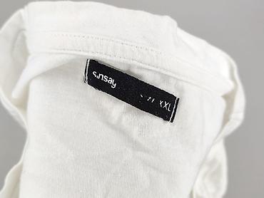 sinsay basic t shirt: Sinsay, Koszulka dla mężczyzn, rozmiar 2XL — 4