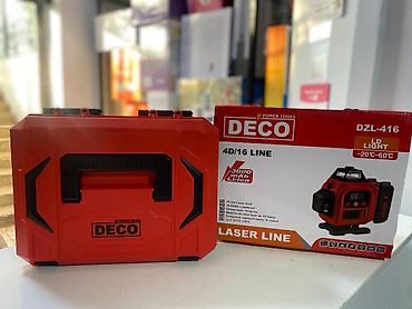 лазер 303: Лазерный уровень “DECO” DZL-416 со штативом 3000 mAh Li- Lion 16 — 2