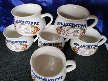 Kuhinjski setovi: Solje nove za supe,corbe itd. iz 80ih. Solje keramicke perfektne sve — 5