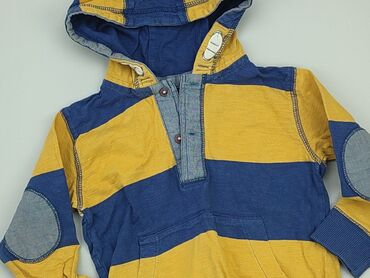 sweterek z misiem polo: Sweatshirt, 3-4 years, 98-104 cm, condition - Fair