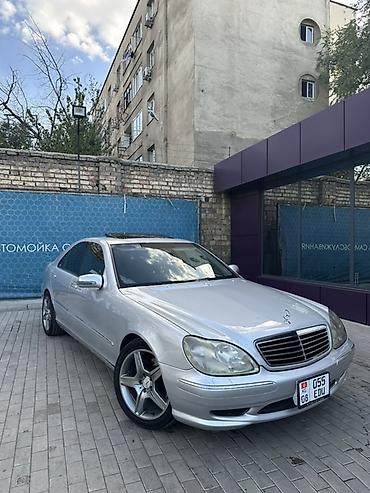 220 mers: Mercedes-Benz S-Class: 2002 г., 3.2 л, Автомат, Газ, Седан — 1