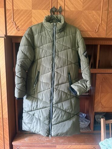 флисовая пижама женская: Пуховик, Кабып тигилген, 3XL