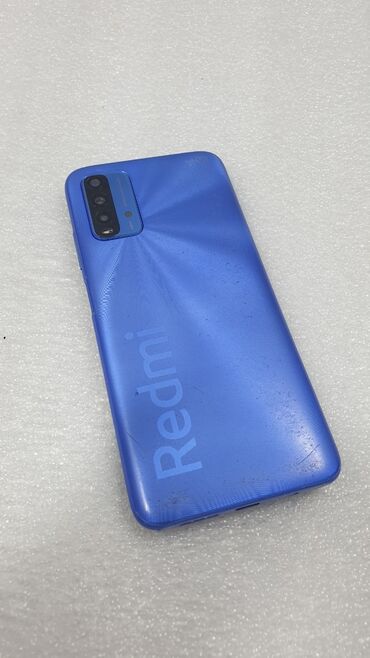 xiomi 9t: Redmi, Redmi 9T, Колдонулган, 128 ГБ, түсү - Көгүлтүр, 2 SIM