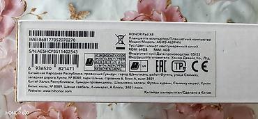 nokia 215 4g: Honor PAD X8. Planşet əla vəziyyətdədir. Təmir olunmayıb, donma — 2