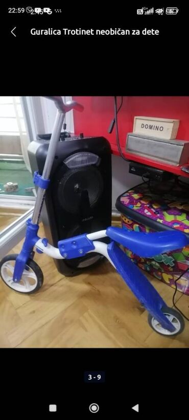 Trotineti, skejtbordovi i hoverbordovi: Trotinet za dete ispravan 

Mirjevo — 2