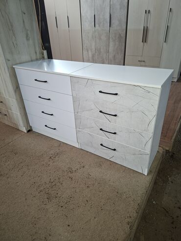 Комоды для одежды: Комод для одежды, Новый, Без зеркала, ЛДСП, цвет - Серый, Платная доставка — 2