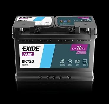 азербайджан авто: Exide, 72 мАч, Оригинал, Франция, Новый — 2