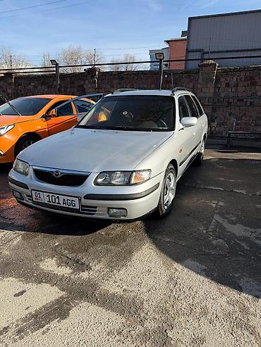 обмен на частный дом: Mazda 626: 1999 г., Бензин, Универсал — 1