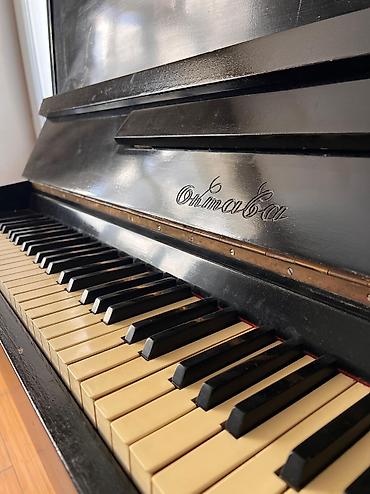 Musiqi alətləri: Piano, Akustik, İşlənmiş, Ünvandan götürmə — 2