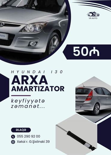 Podveska, xodovoy hissələri: Sol arxa, Sağ arxa, Hyundai, 2010 il, Yeni