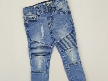 house denim jeans are always good idea: Spodnie jeansowe, DenimCo, 1.5-2 lat, 92, stan - Dobry