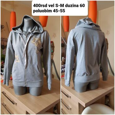 Ostala ženska odeća: Set odeće – detaljni opisi sa fotografija: 1) Prugasta unisex bluzica — 5