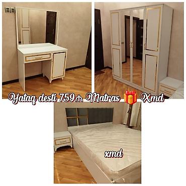 bakal destleri: 1.Yataq otağı dəstləri – müxtəlif modellər 1) Yataq dəsti – 759 ₼ - — 1