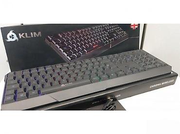 Tastature: KLIM CHROMA RGB BEZICNA TASTATURA NOVA WIRELESS SVETLECA TOP | Cene — 11