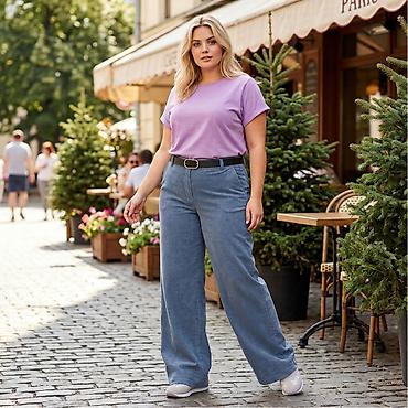 Джинсы, Турция, Высокая талия, Стрейч, 2XL, 3XL, 4XL