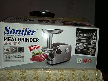 ciye ceken: Ət çəkən maşın Sonifer, 1500 Vt, Revers ilə, Yeni — 3