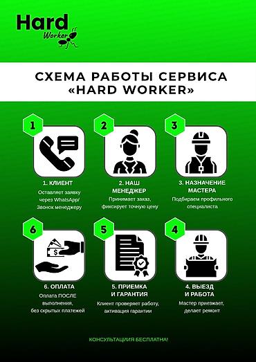 Ар түрдүү жумуштарды жасаган жумушчулар: Майда шашылыш иштер, Бир саатка күйөө — 5