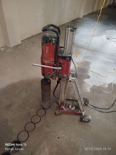 setqa qapi: Beton kəsmə beton deşmə xidməti Karot - HILTI DD 200 / 350 ilə 25 °
