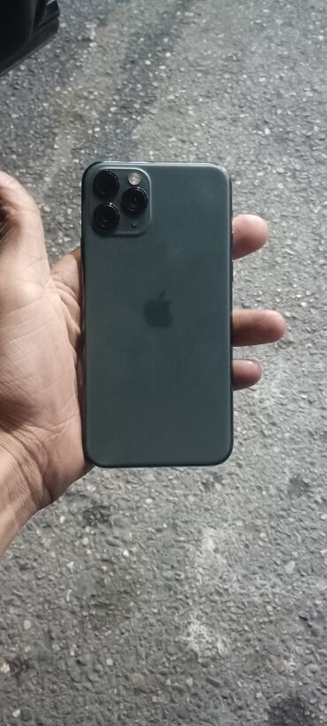 айфон 15 про: IPhone 11 Pro, Matte Midnight Green, Face ID