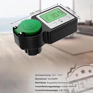 Multimetri: 5-u-1 merač potrošnje električne energije (Schuko) - Funkcije — 4