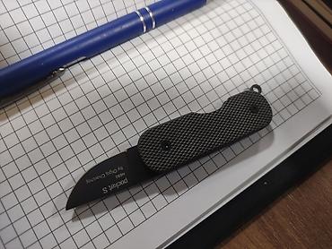 s8 plus чехол: Нож складной MIKOV Folding Knife POCKET S GREY из стали N690 — 3