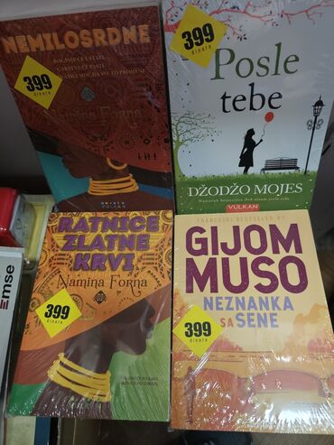 Knjige i stripovi: Naslov: Knjige – razni naslovi (beletristika, romani, trileri) Opis — 7