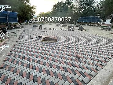 Брусчатка кирпич: Брусчатка кирпич, Для парковки, Бетонная, Прессованная, Новый, Укладка, Гарантия — 6