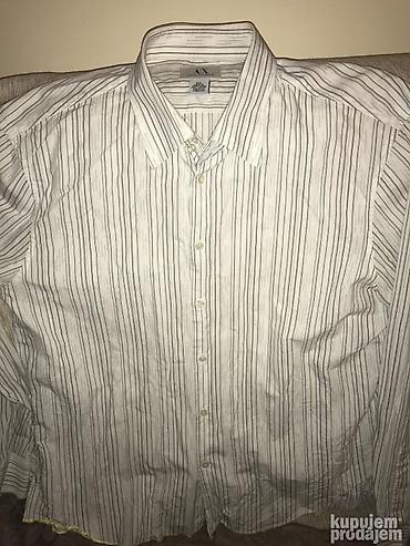 Košulje: Košulja Na duge rukave, XL, 2XL, Giorgio Armani, bоја - Svetloplava, Pamuk — 7