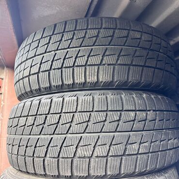 шины на фуру: Шины 225 / 55 / R 17, Зима, Б/у, Пара, Легковые, Япония, Bridgestone