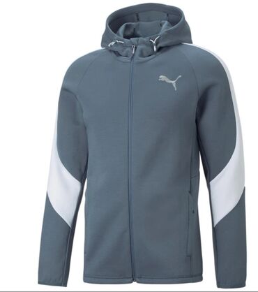 Спортивные костюмы: Мужской спортивный костюм, L (EU 40), Puma, Новый, цвет - Голубой, Бесплатная доставка