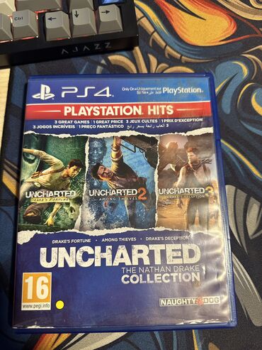 Oyun diskləri və kartricləri: Uncharted The Nathan Drake Collection-cızıqsız,ideal veziyetde. Barter