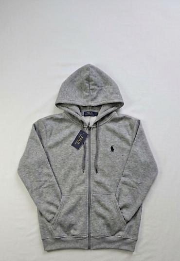 Серая худи на молнии Polo Ralph Lauren в наличии M-Lразмеры -