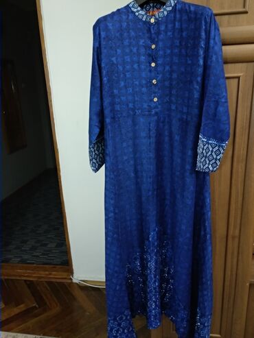 Платья: Детское платье, цвет - Синий, Новый — 3