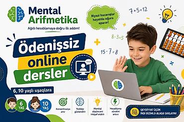 online baytar: Repetitor, Mental arifmetika, Azərbaycan dili — 1