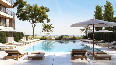 Yeni tikili: Nardaran qəs., 2 otaqlı, Yeni tikili, 59 kv. m — 3