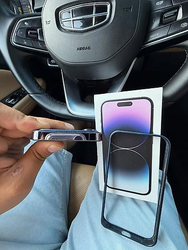 redmi 12 pro 128: IPhone 14 Pro, 128 GB, Deep Purple, Barmaq izi, Face ID, Simsiz şarj — 6