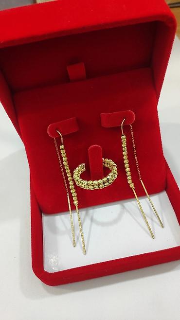 Серебряные наборы украшений: Серебряный Набор Дорика Дизайн Италия Серебро с напылением жёлтое at lalafo.kg — 5 Серебряные наборы украшений: Серебряный Набор Дорика Дизайн Италия Серебро с напылением жёлтое — 5