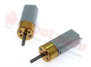 Ötürücü qutuların detalları: Kateqoriya: Motorlar > Reduktorlu DC Motorlar > 16mm Motorlar — 4