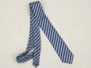 Krawaty i akcesoria: Krawat, kolor - Niebieski, stan - Dobry