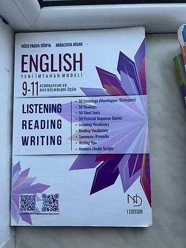 Tədris ədəbiyyatı: Dərs vəsaitləri toplusu 1) English – Yeni İmtahan Modeli (9–11 — 1